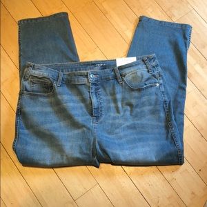 Chico’s crop jeans (chicos size 3 = 16/18)